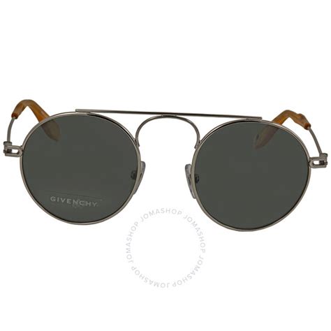 givenchy gv 7054 s|Givenchy Green Round Sunglasses GV7054S.